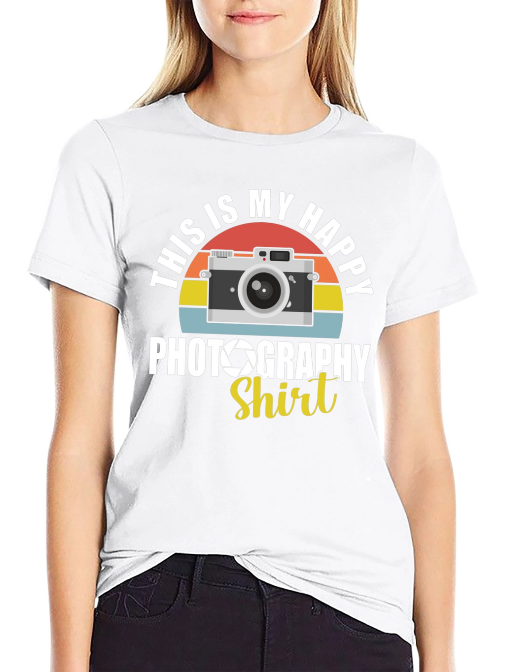 Happy Photography Shirt - Camera Graphic Tee