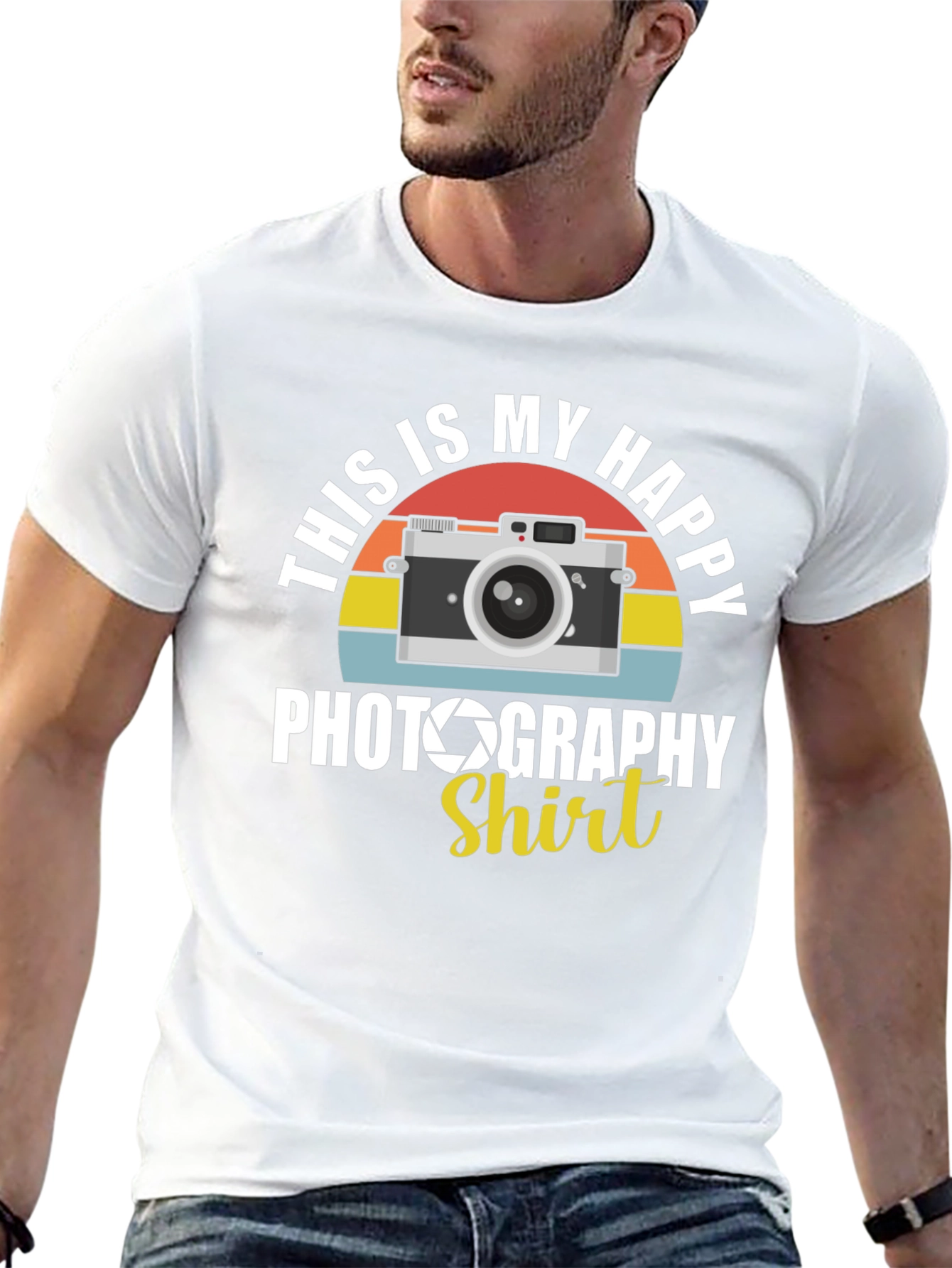 Happy Photography Shirt - Camera Graphic Tee