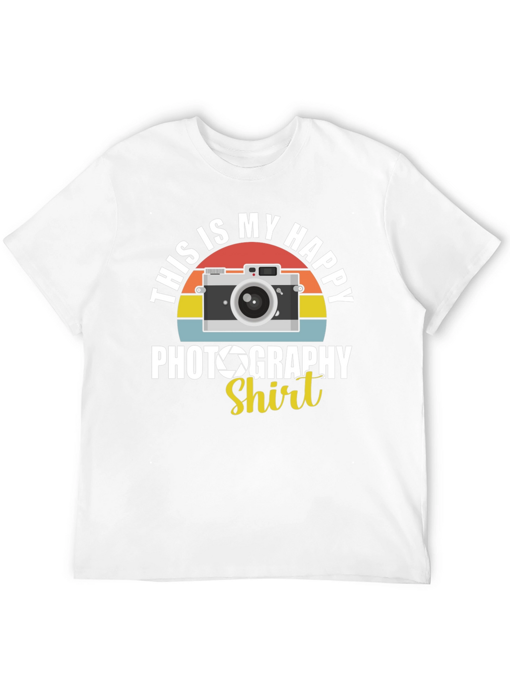 Happy Photography Shirt - Camera Graphic Tee