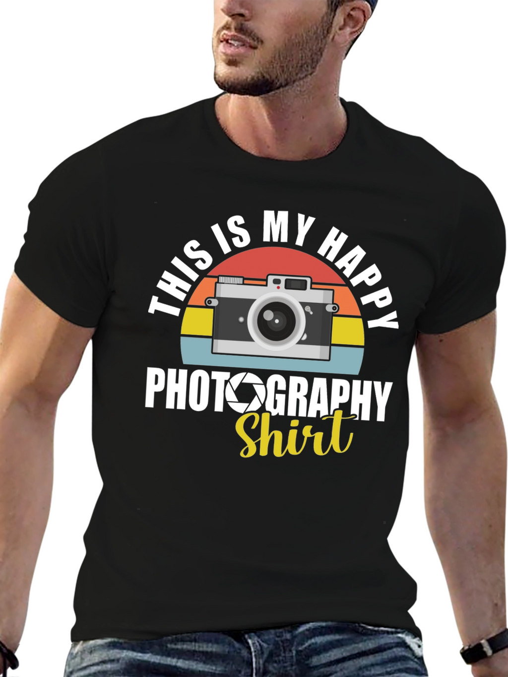 Happy Photography Shirt - Camera Graphic Tee