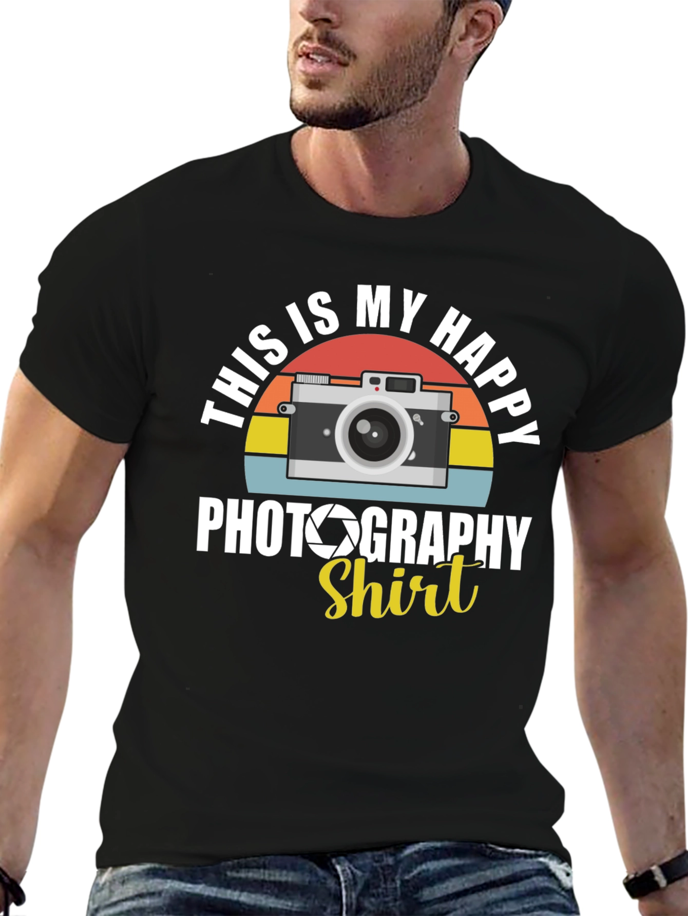 Happy Photography Shirt - Camera Graphic Tee