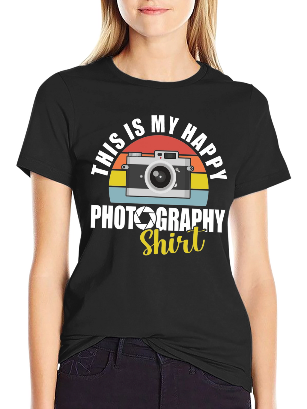 Happy Photography Shirt - Camera Graphic Tee