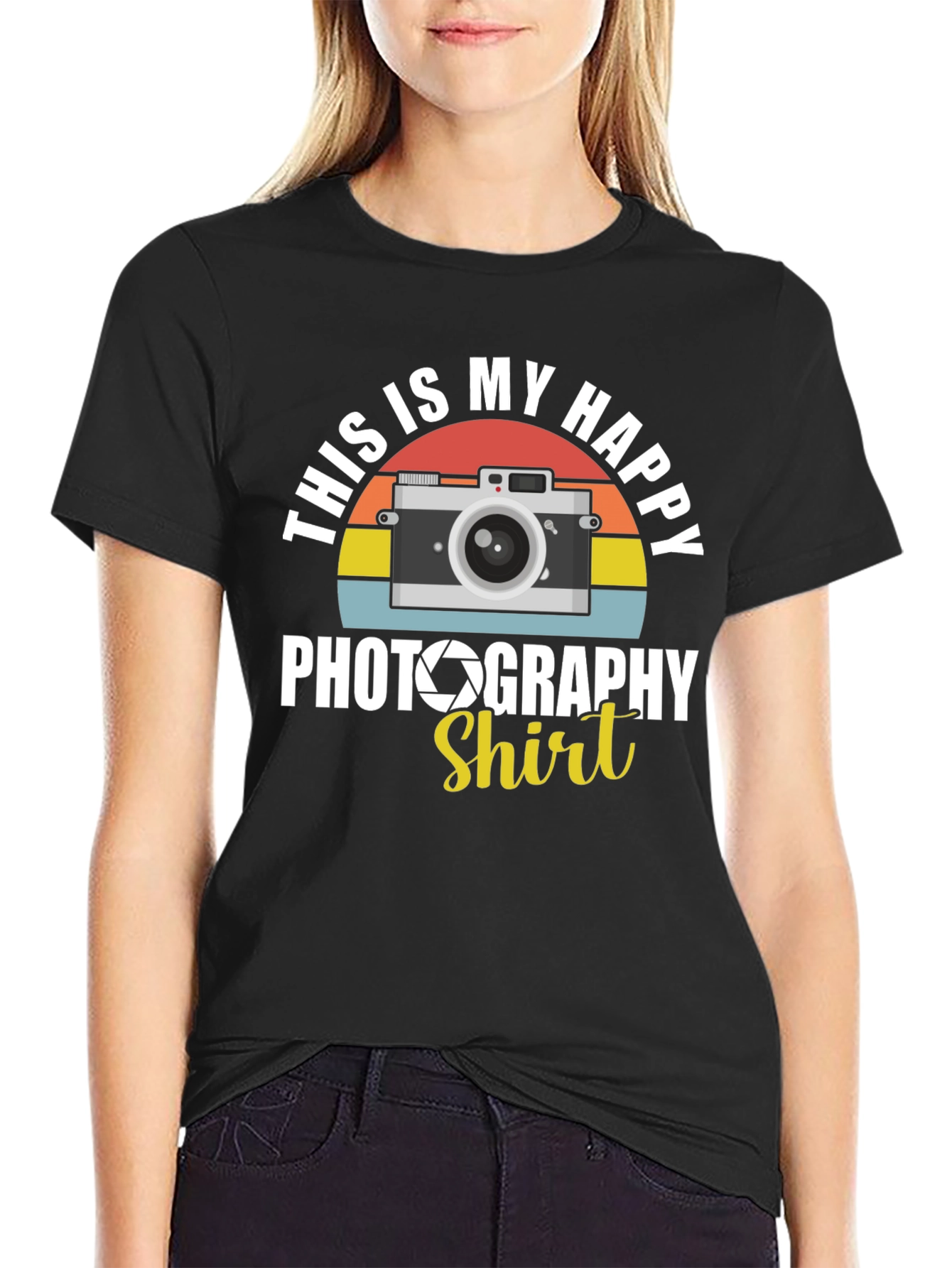 Happy Photography Shirt - Camera Graphic Tee