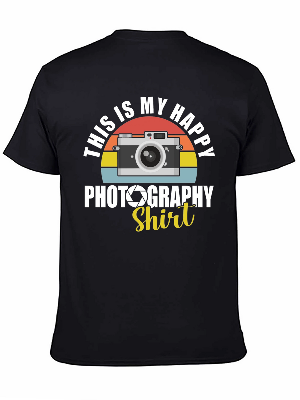 Happy Photography Shirt - Camera Graphic Tee