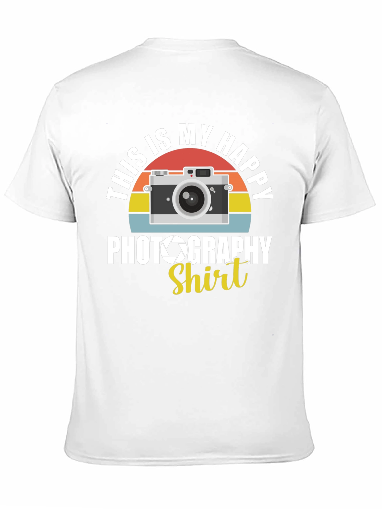 Happy Photography Shirt - Camera Graphic Tee
