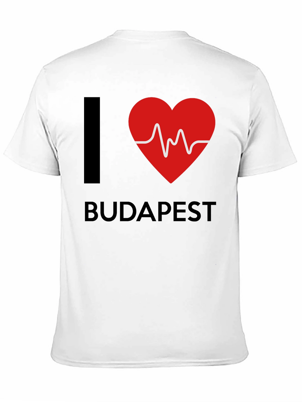 I Heart Budapest Black T-Shirt