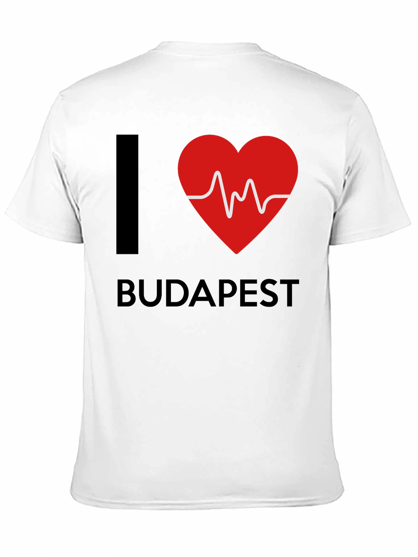 I Heart Budapest Black T-Shirt