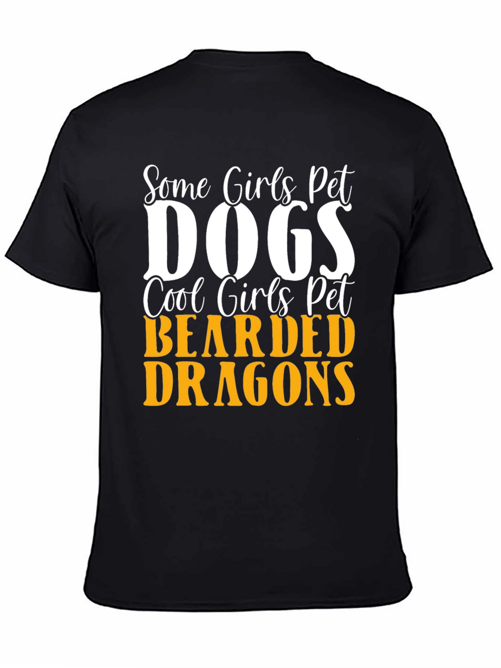 Cool Girls Pet Bearded Dragons Graphic Tee
