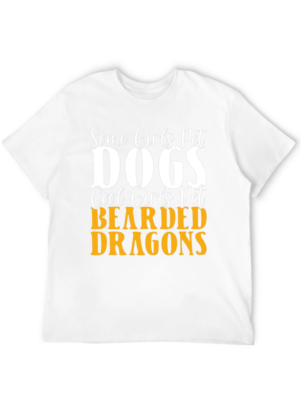 Cool Girls Pet Bearded Dragons Graphic Tee