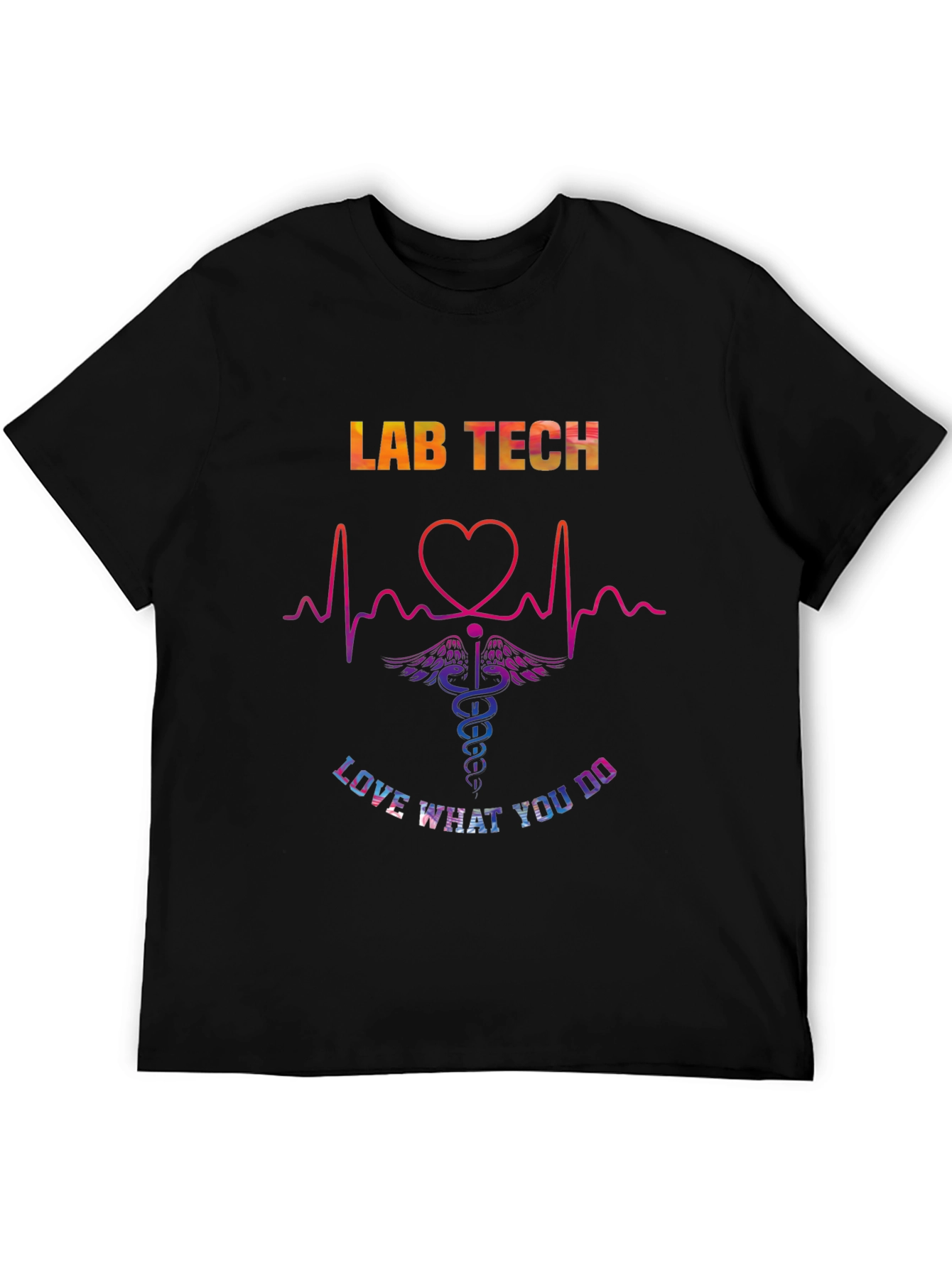 Lab Tech Love What You Do Graphic T-Shirt