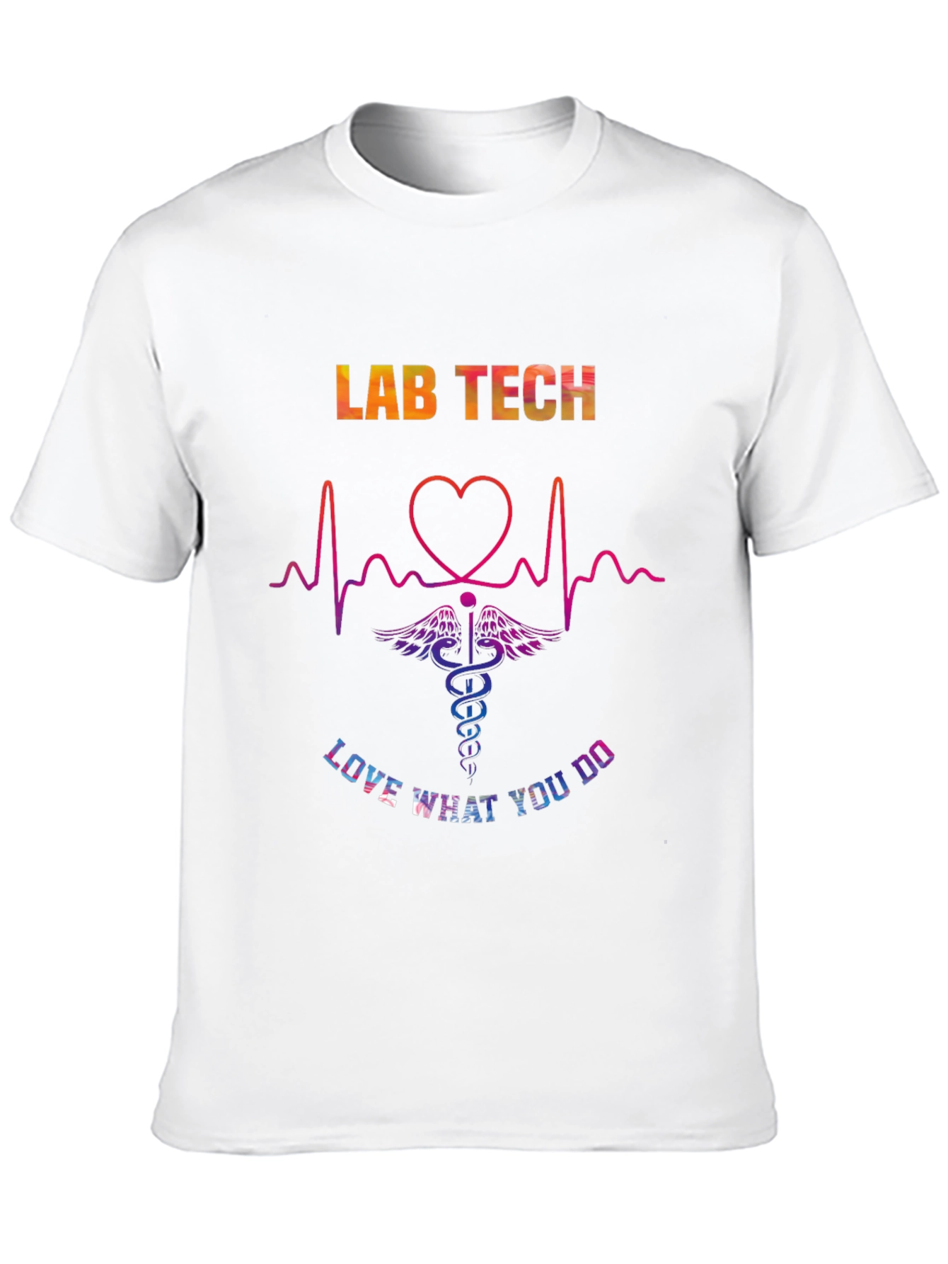 Lab Tech Love What You Do Graphic T-Shirt