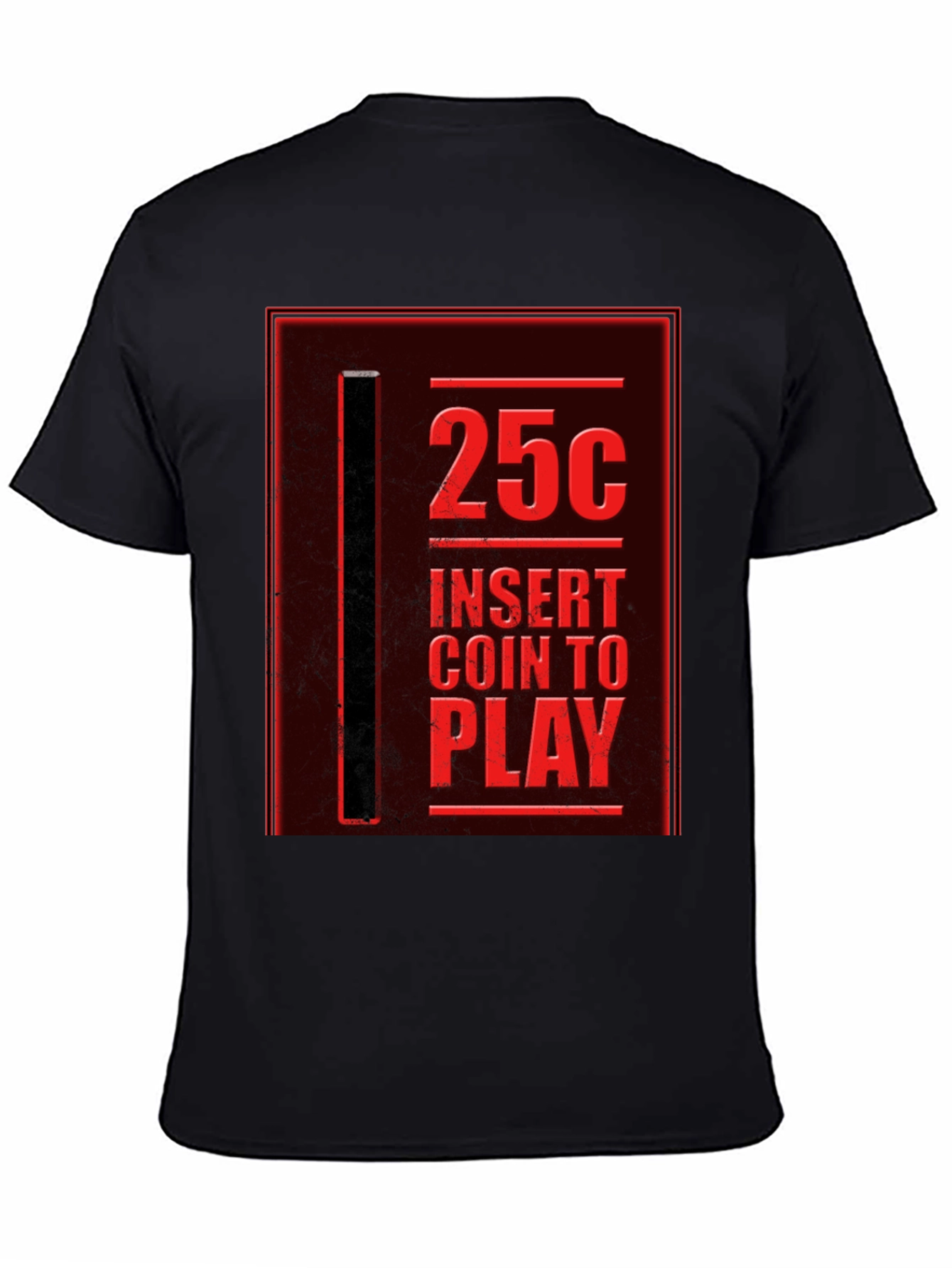 Retro Arcade T-Shirt - 25¢ Insert Coin to Play!