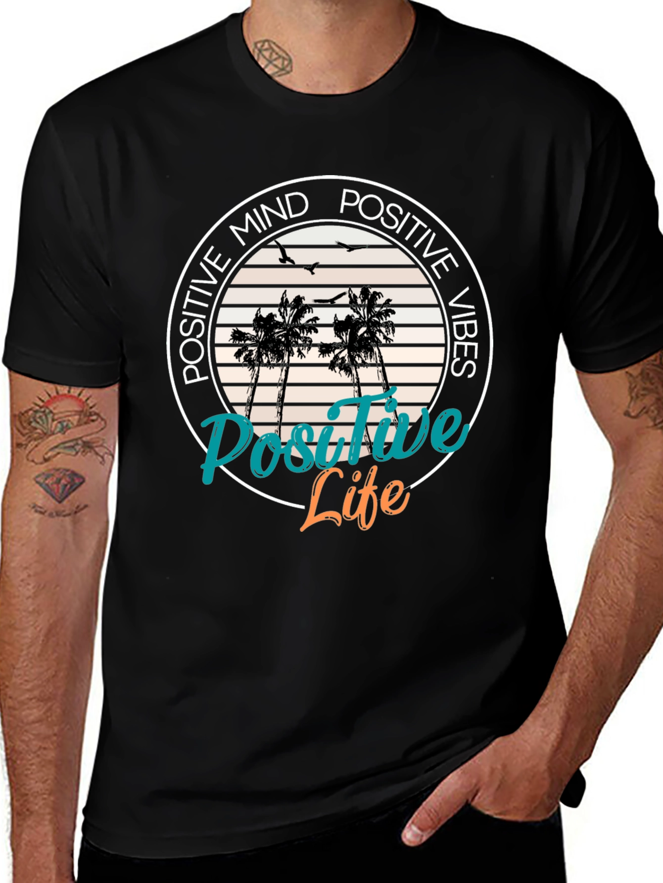 Positive Mind Positive Vibes T-Shirt