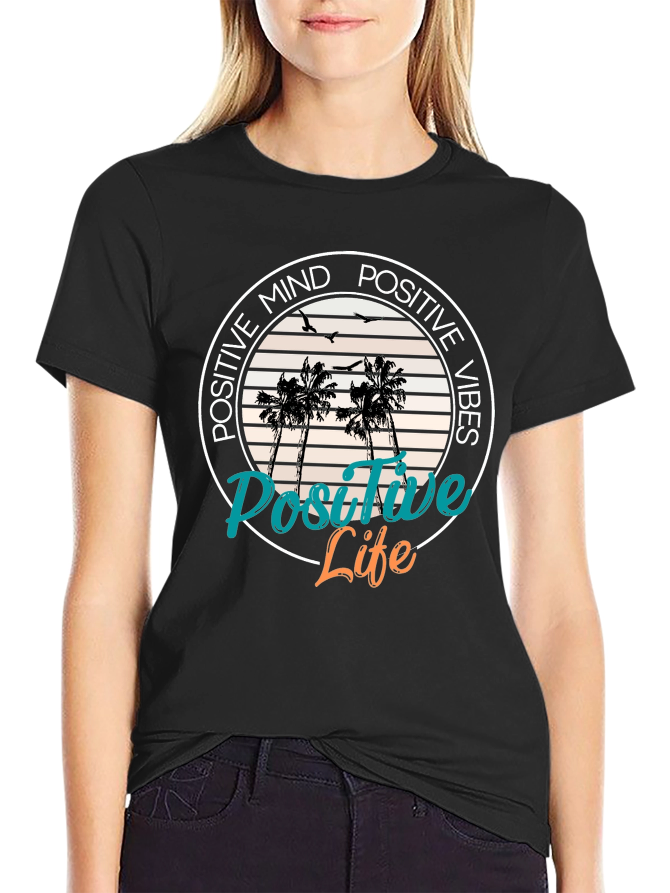 Positive Mind Positive Vibes T-Shirt