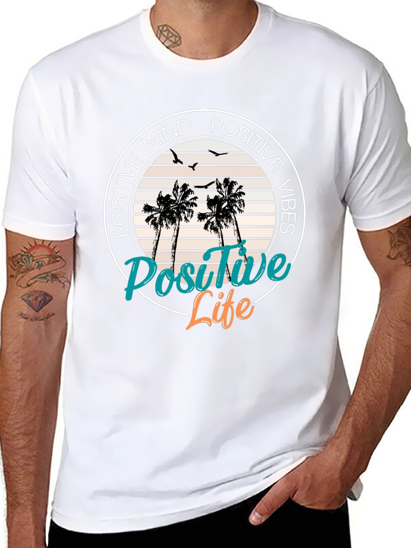 Positive Mind Positive Vibes T-Shirt
