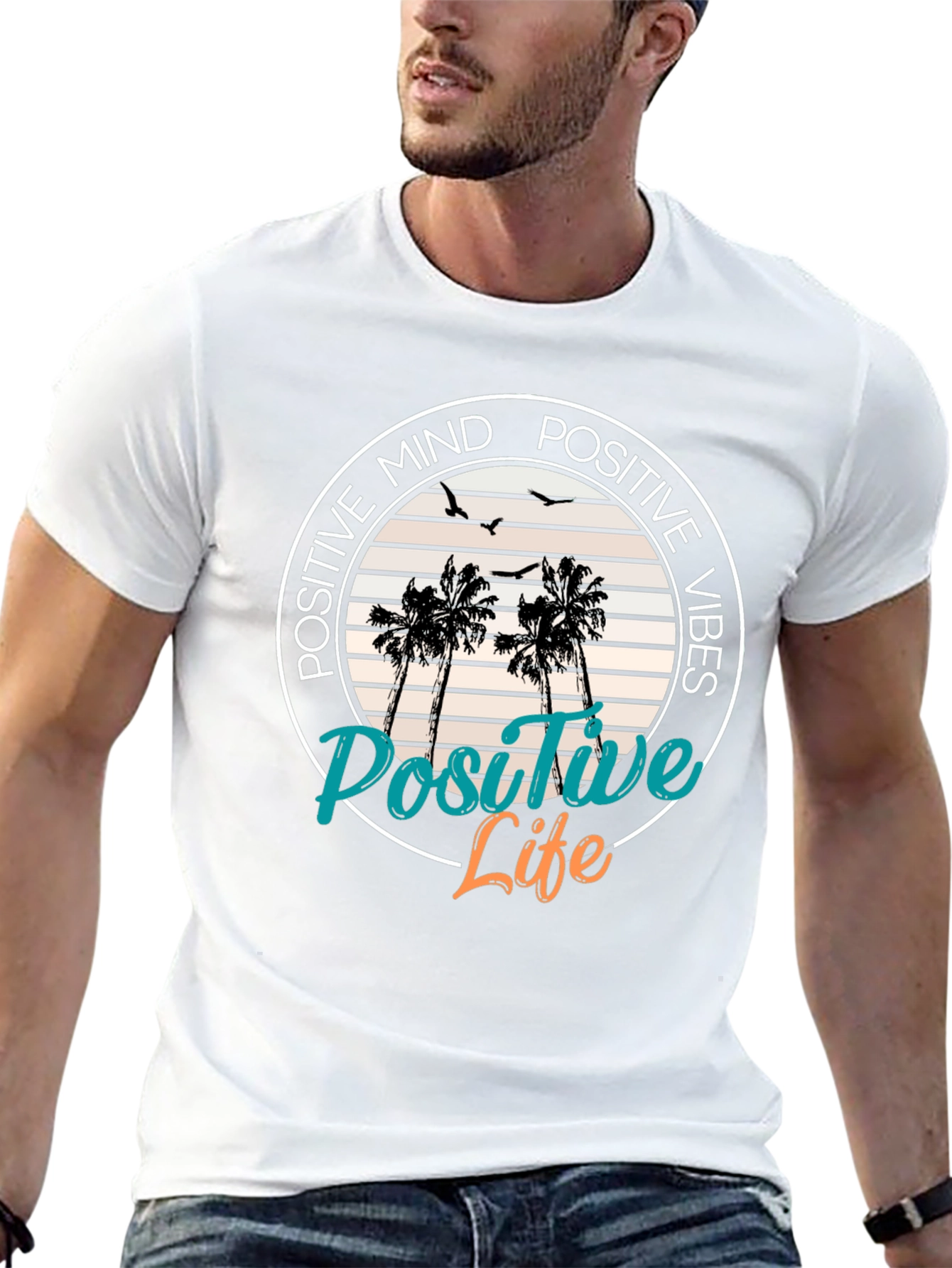 Positive Mind Positive Vibes T-Shirt