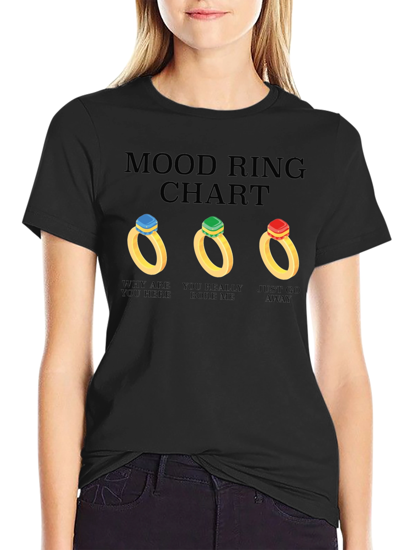 Mood Ring Chart Graphic T-Shirt
