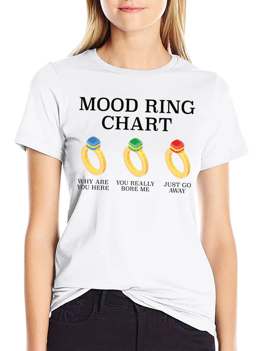 Mood Ring Chart Graphic T-Shirt