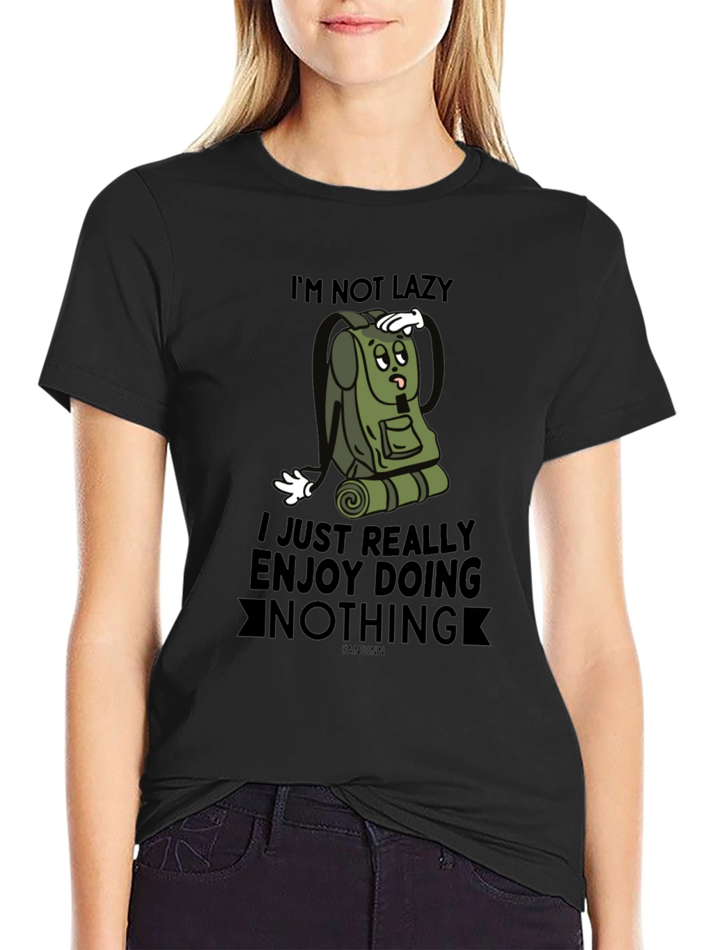 Funny Im Not Lazy Graphic Tee