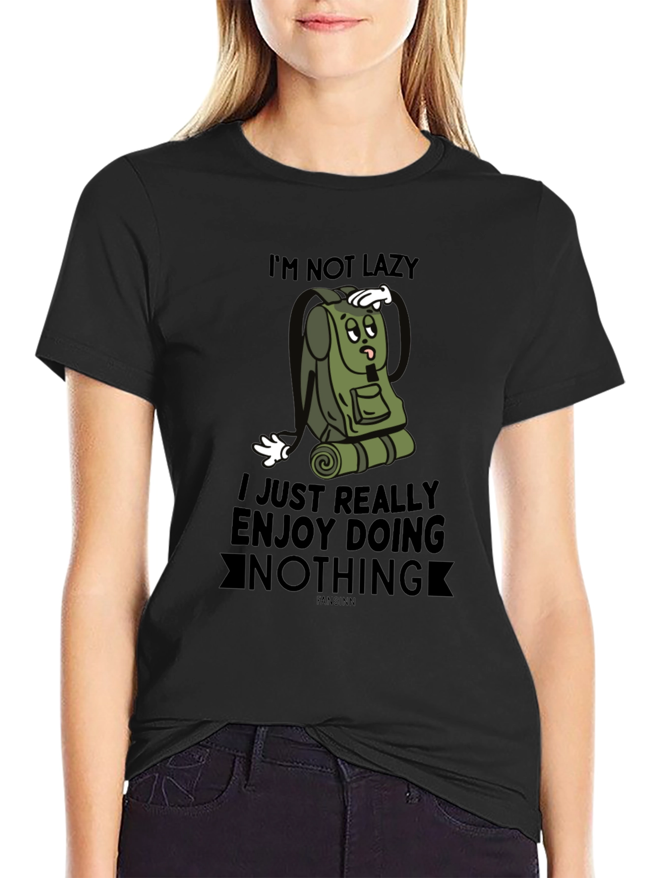 Funny Im Not Lazy Graphic Tee