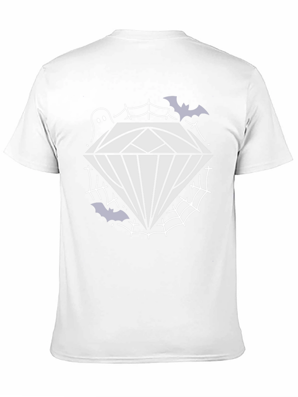 Spooky Diamond Graphic Tee - Halloween Style