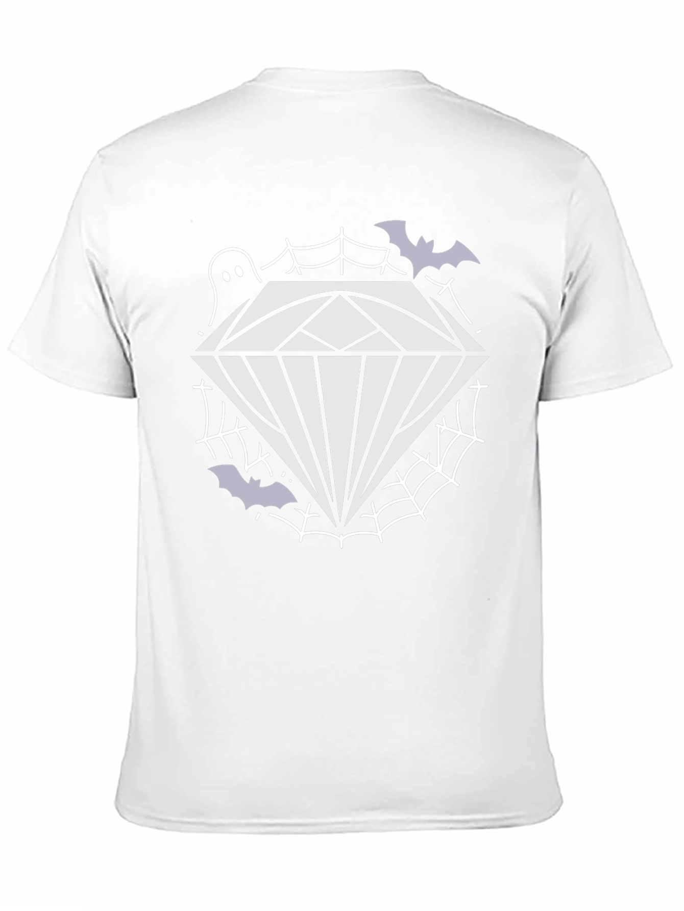 Spooky Diamond Graphic Tee - Halloween Style