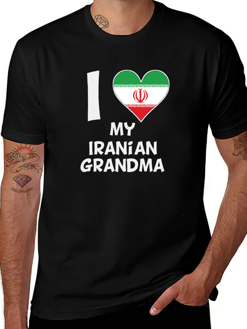 I Love My Iranian Grandma T-Shirt