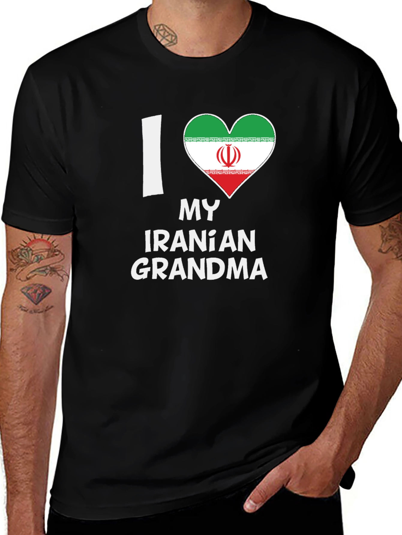 I Love My Iranian Grandma T-Shirt
