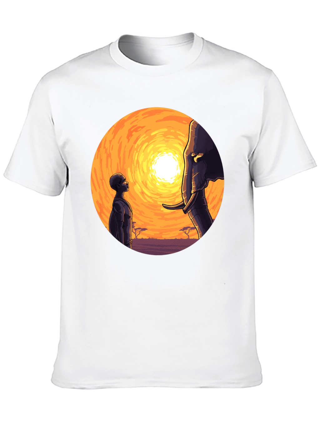 African Sunset Graphic Tee