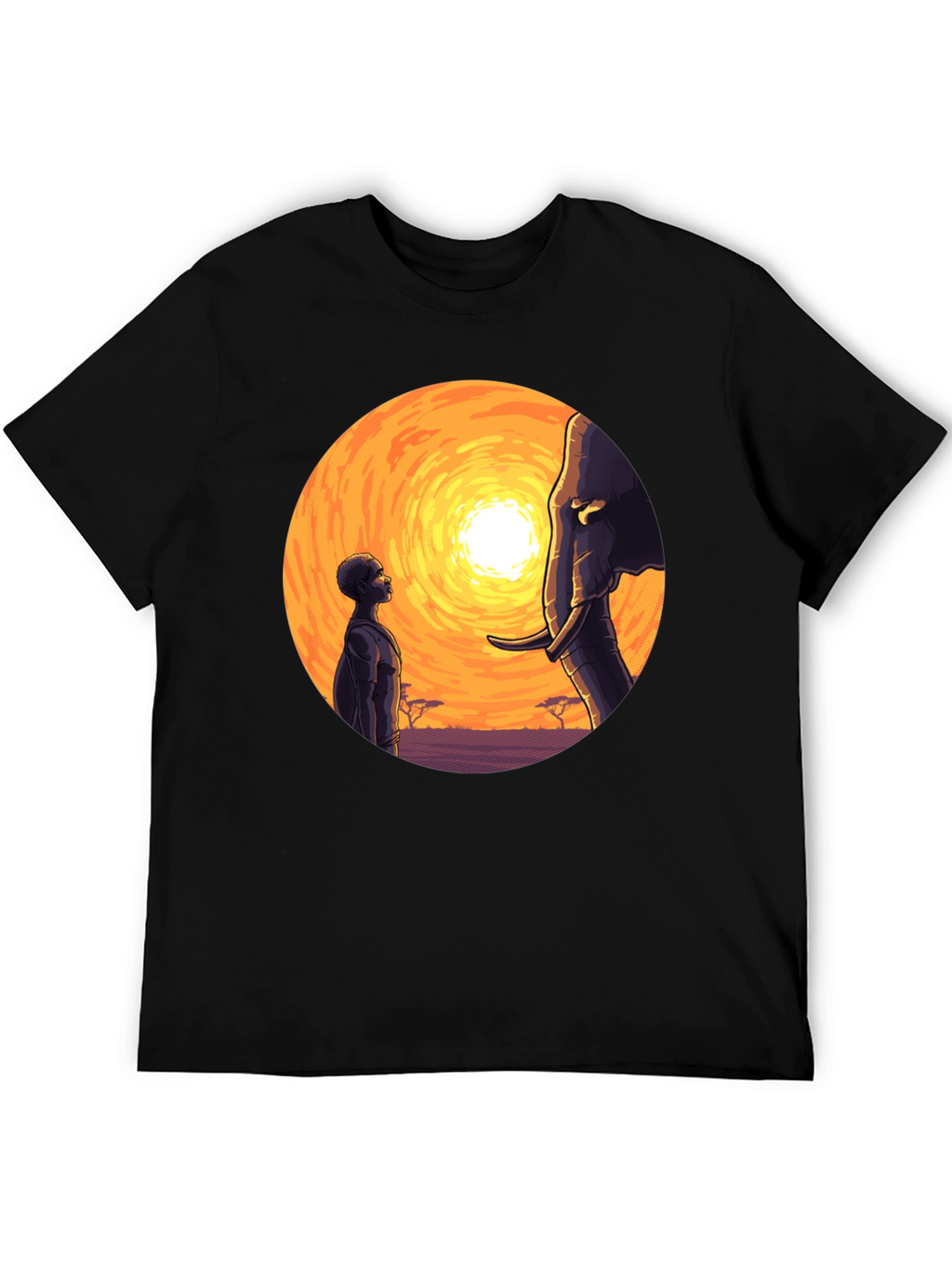 African Sunset Graphic Tee