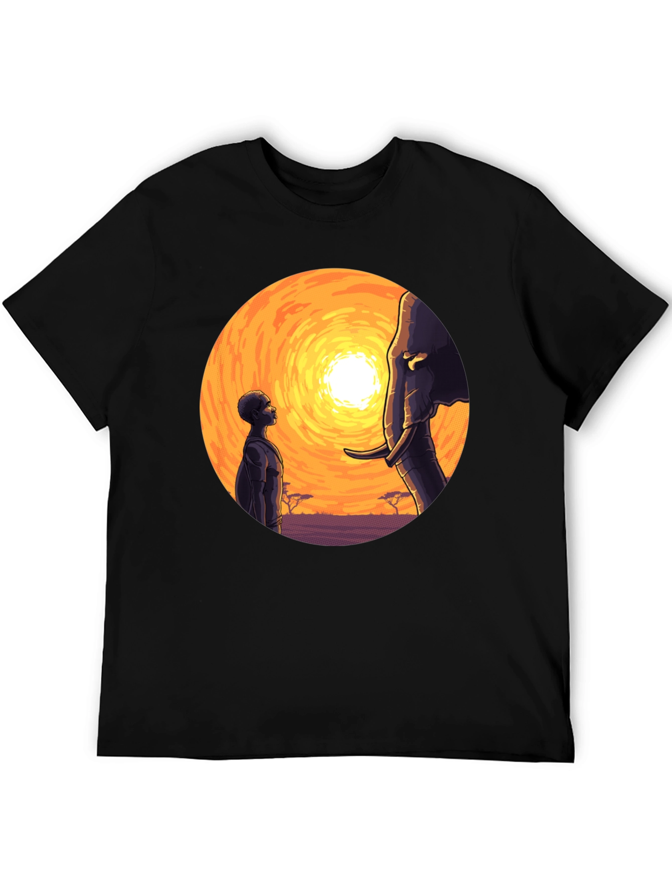 African Sunset Graphic Tee