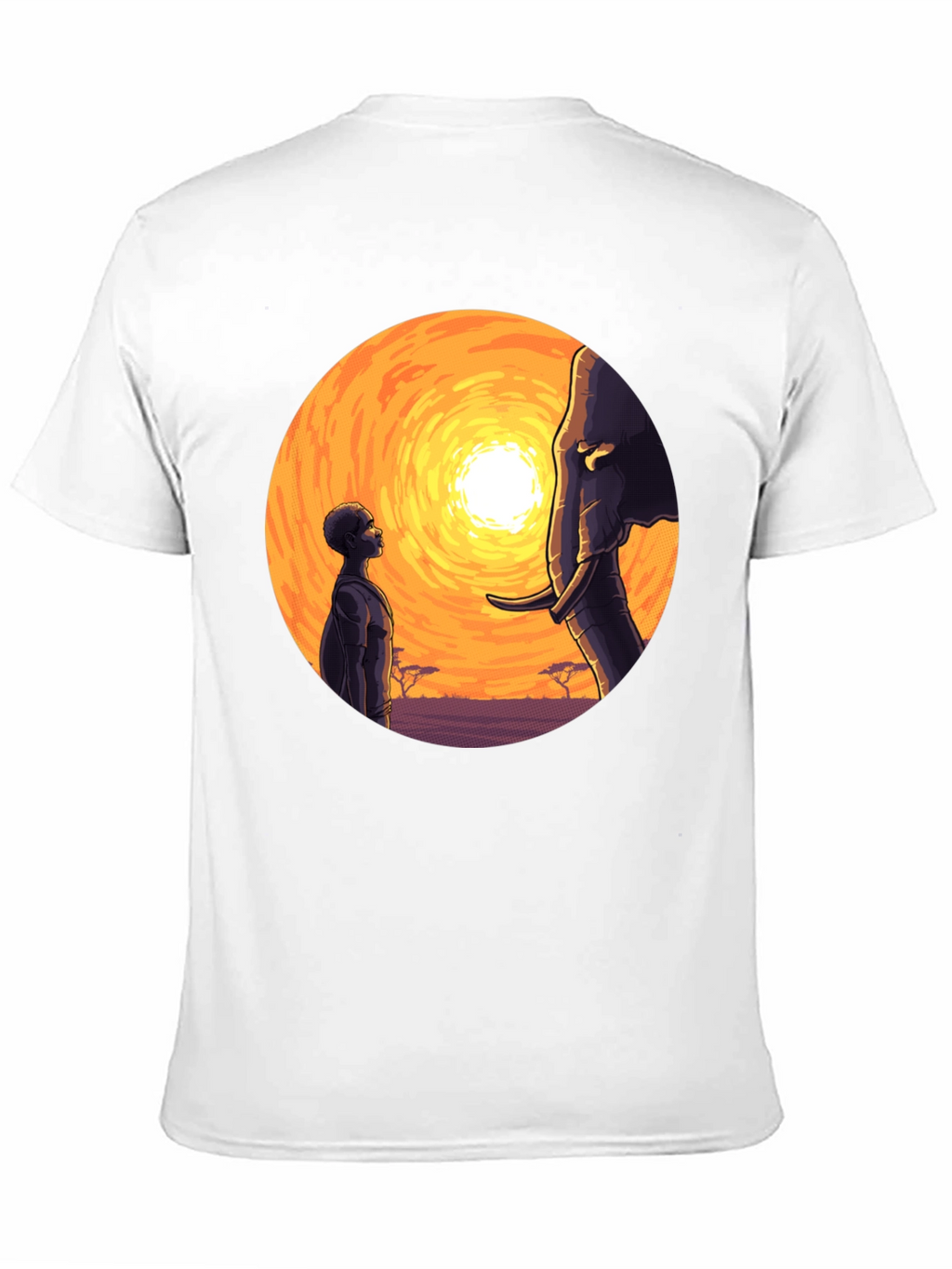 African Sunset Graphic Tee