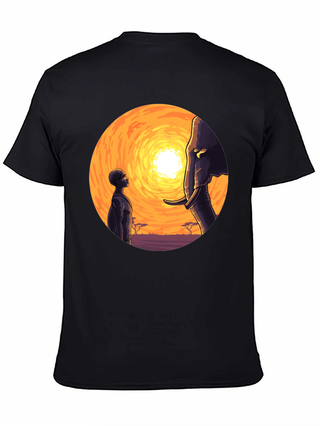African Sunset Graphic Tee