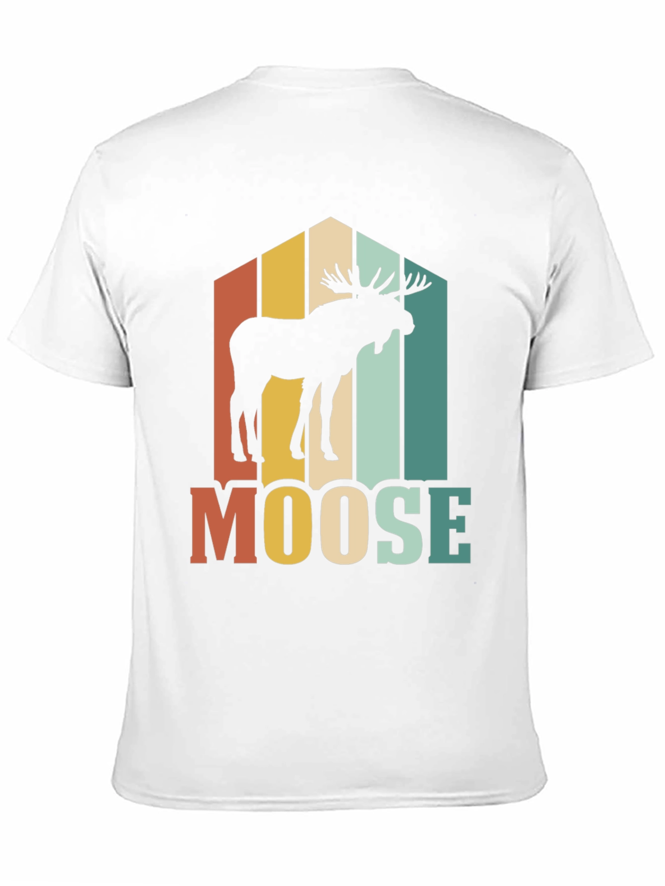 Retro Moose Graphic T-Shirt
