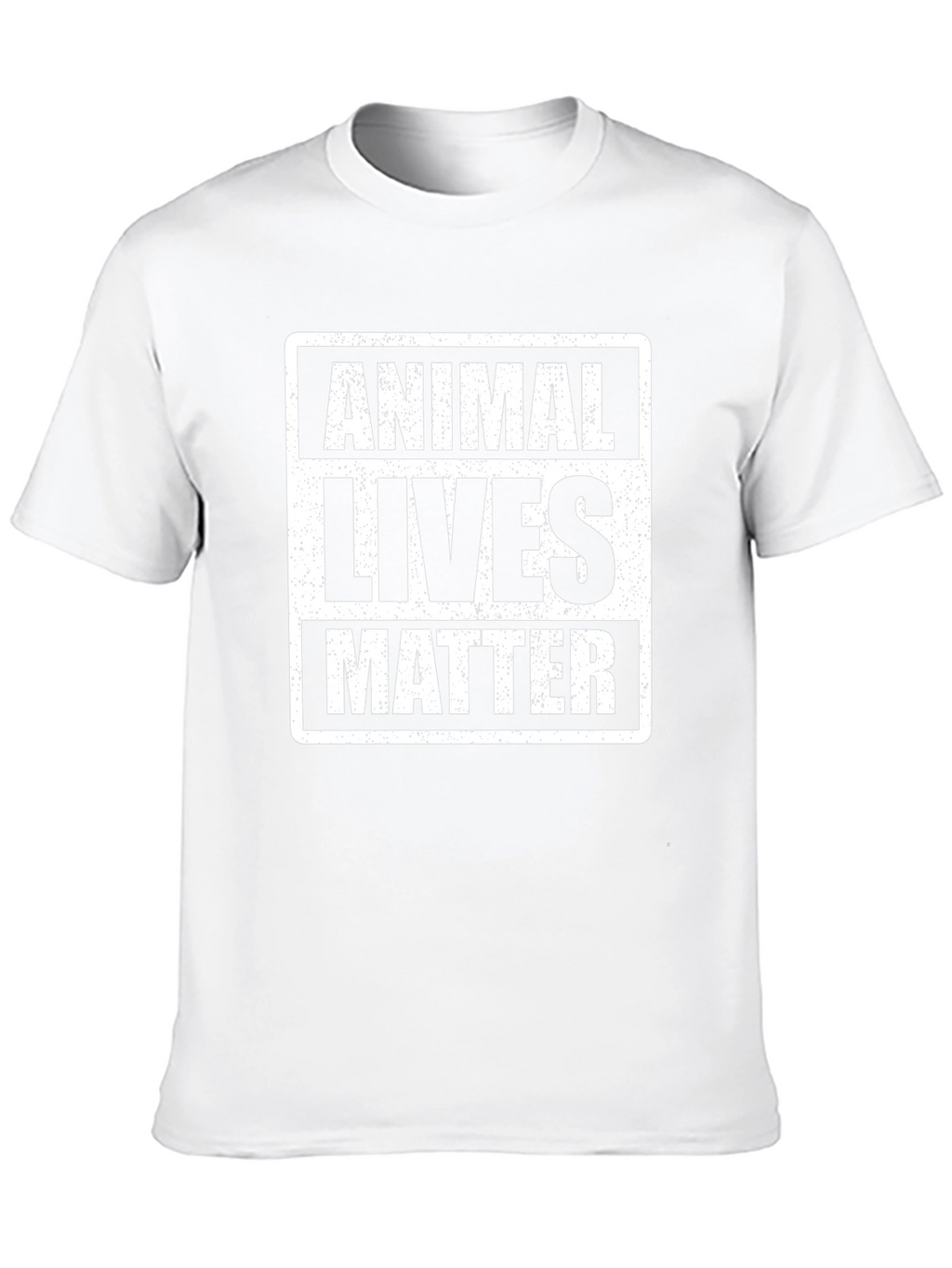 Animal Lives Matter Graphic Tee - Black