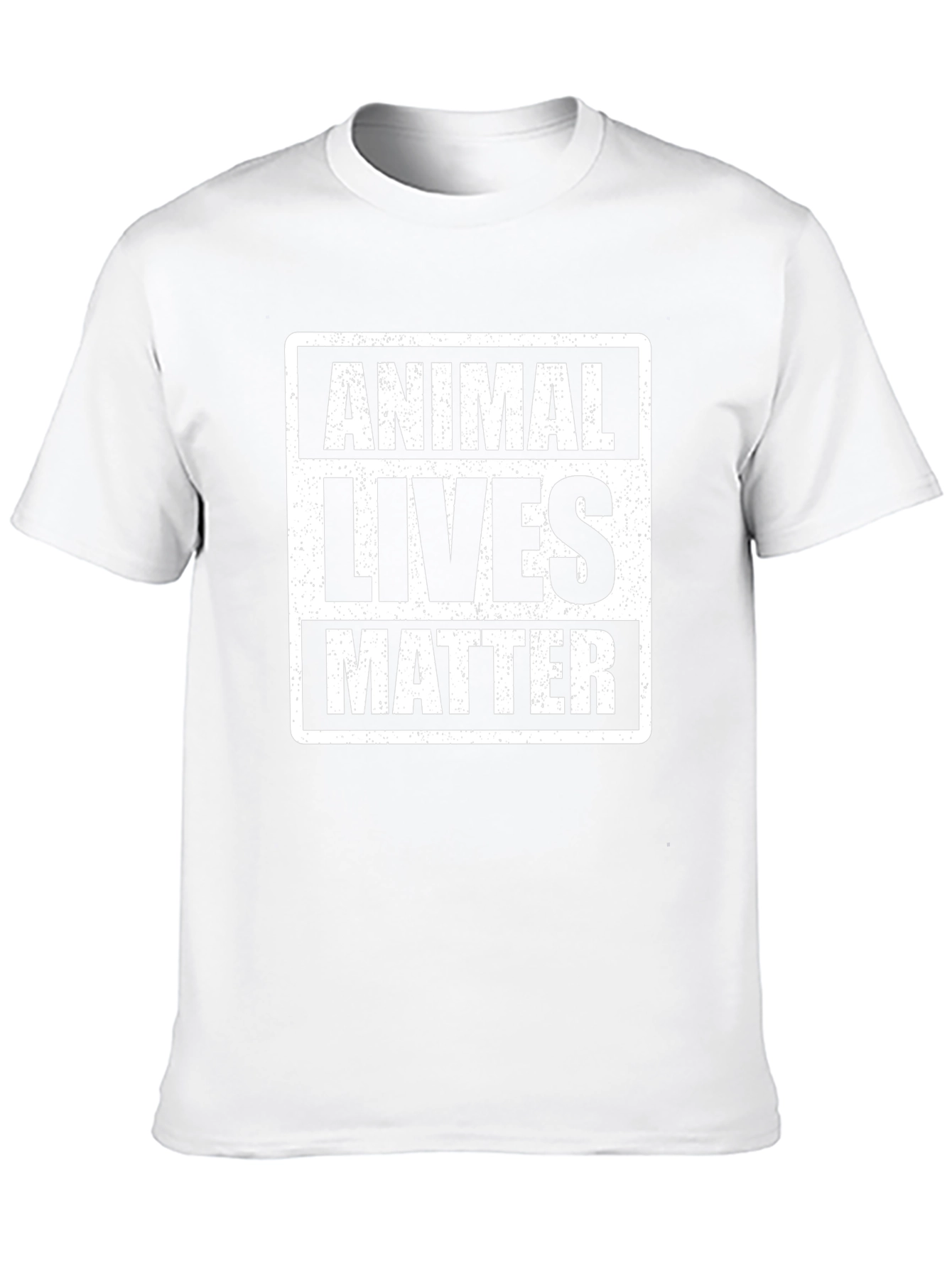 Animal Lives Matter Graphic Tee - Black