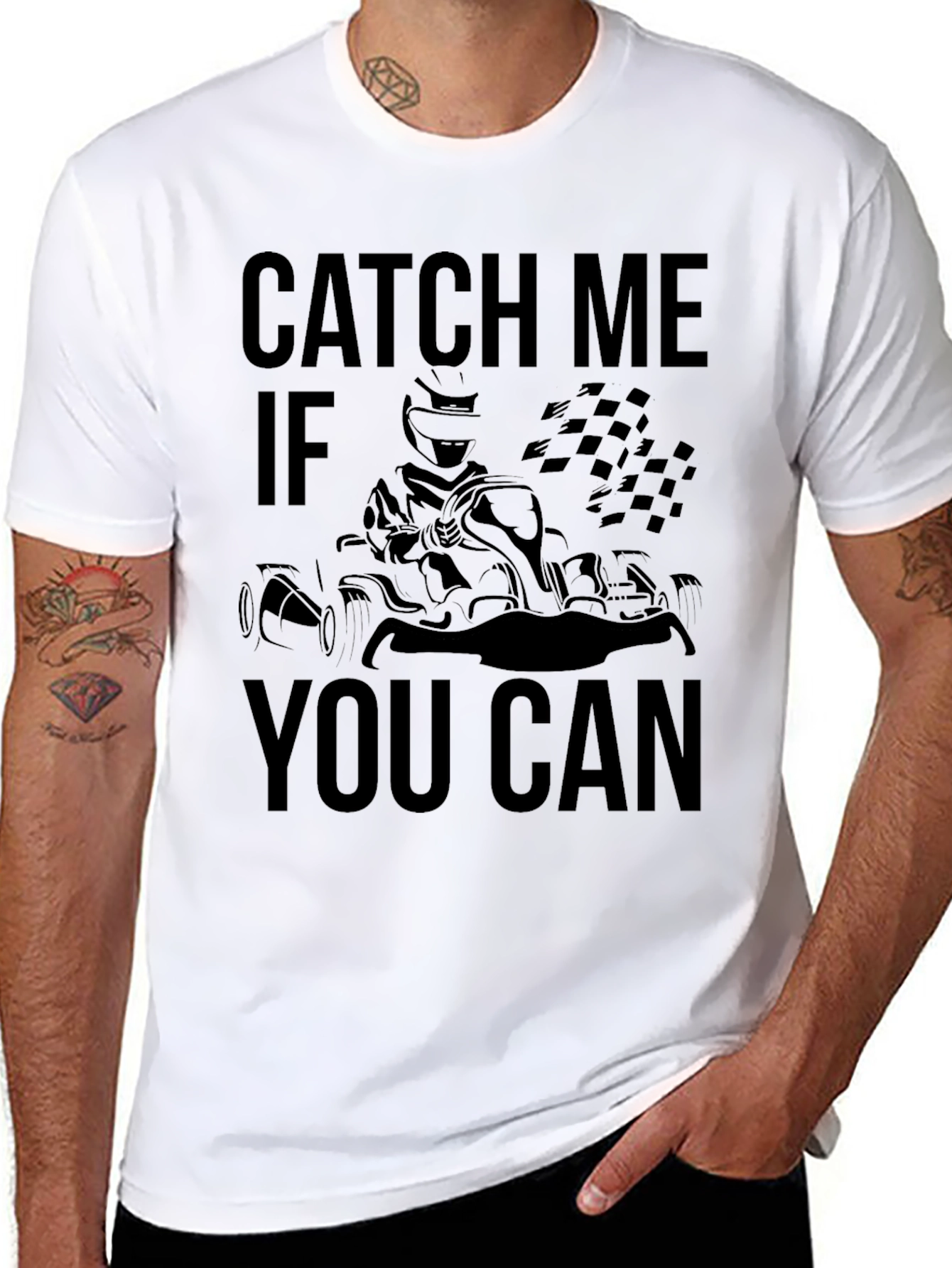 Catch Me If You Can Go Kart T-Shirt