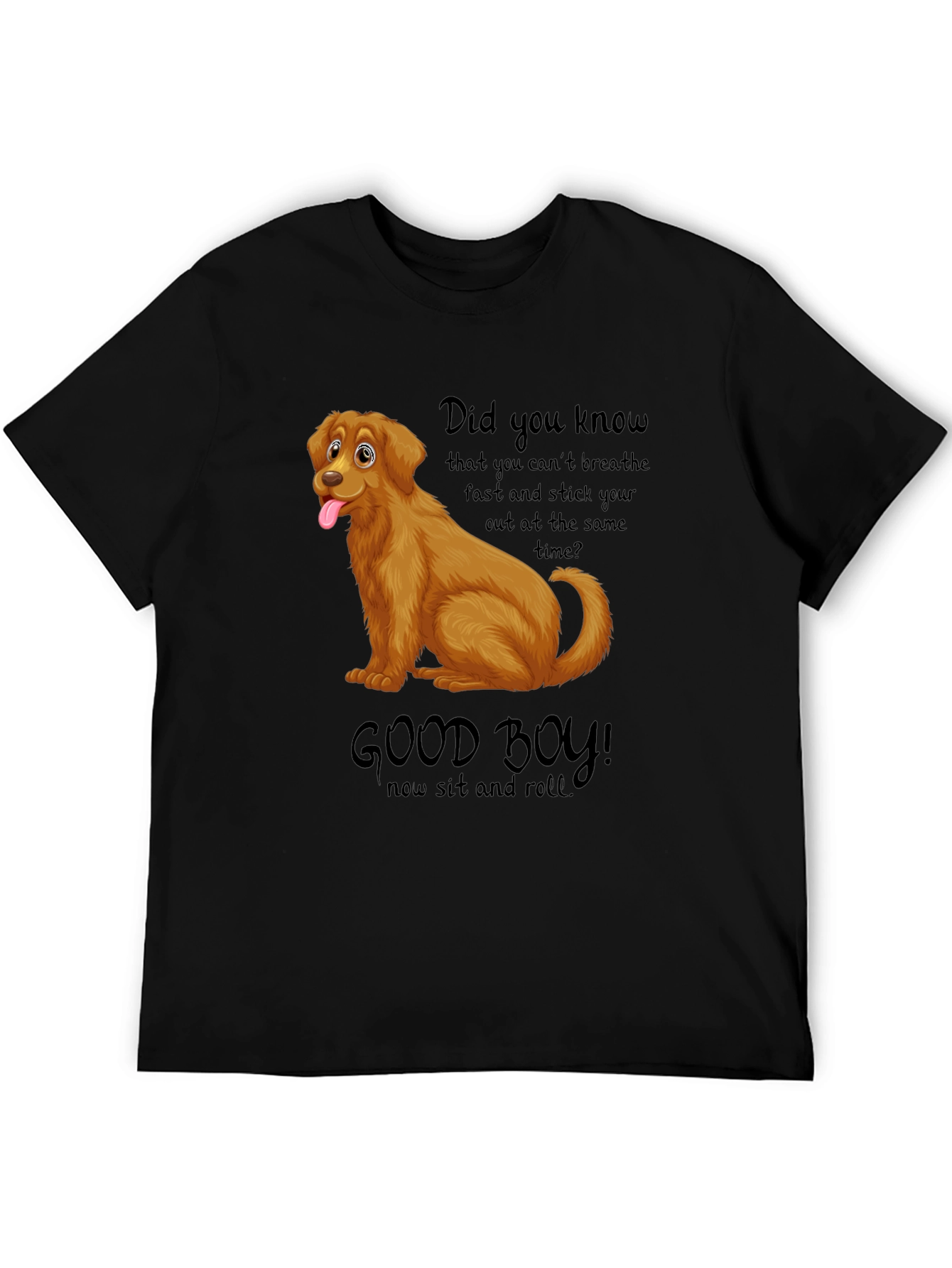 Funny Dog T-Shirt Good Boy Design