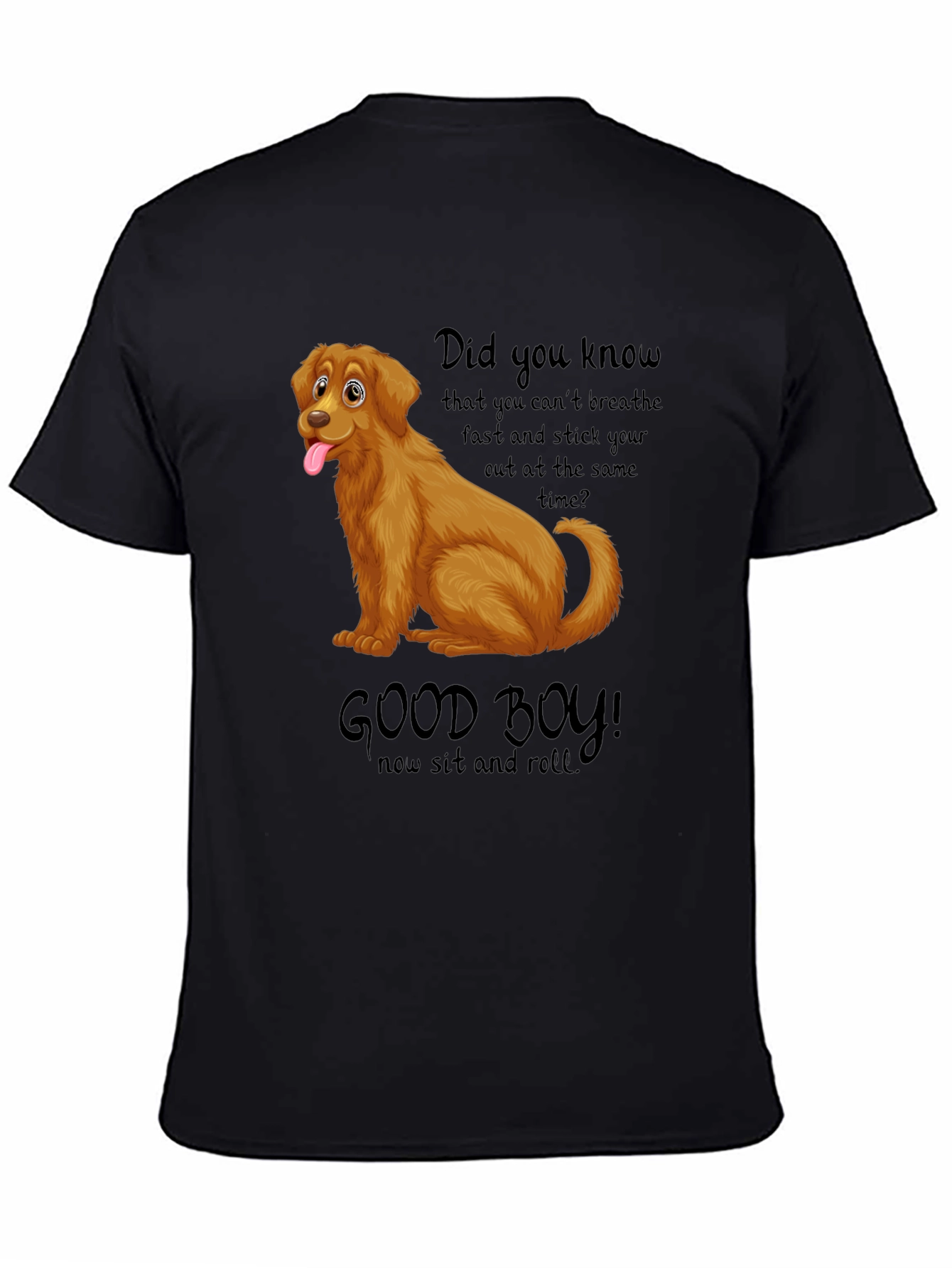 Funny Dog T-Shirt Good Boy Design