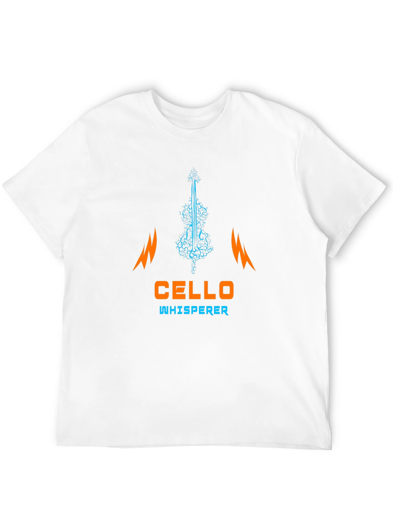 Cello Whisperer Graphic Tee - Music Lover Shirt