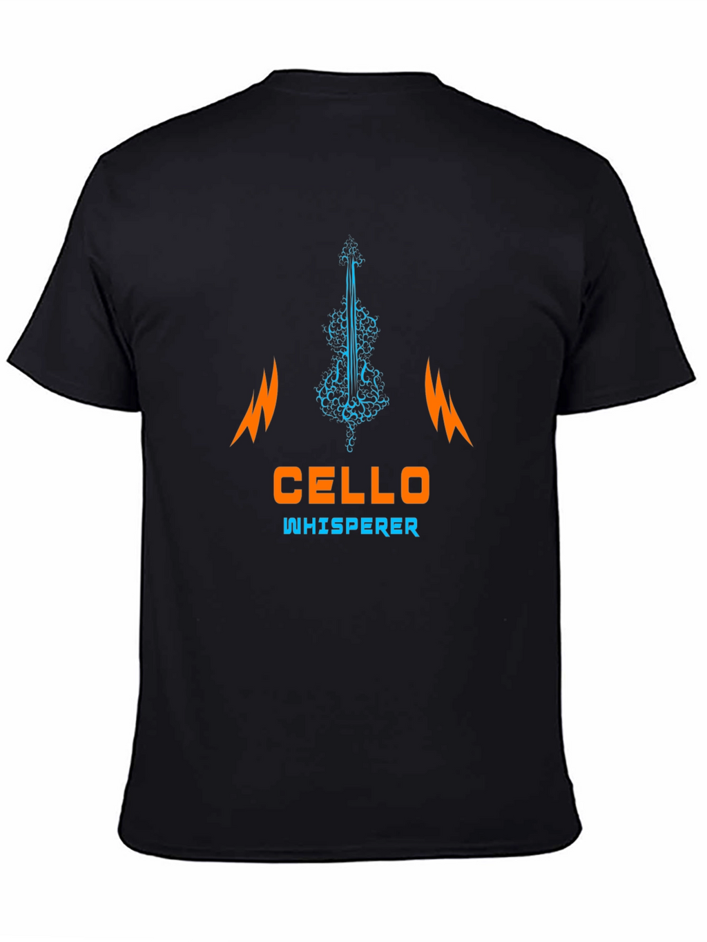 Cello Whisperer Graphic Tee - Music Lover Shirt