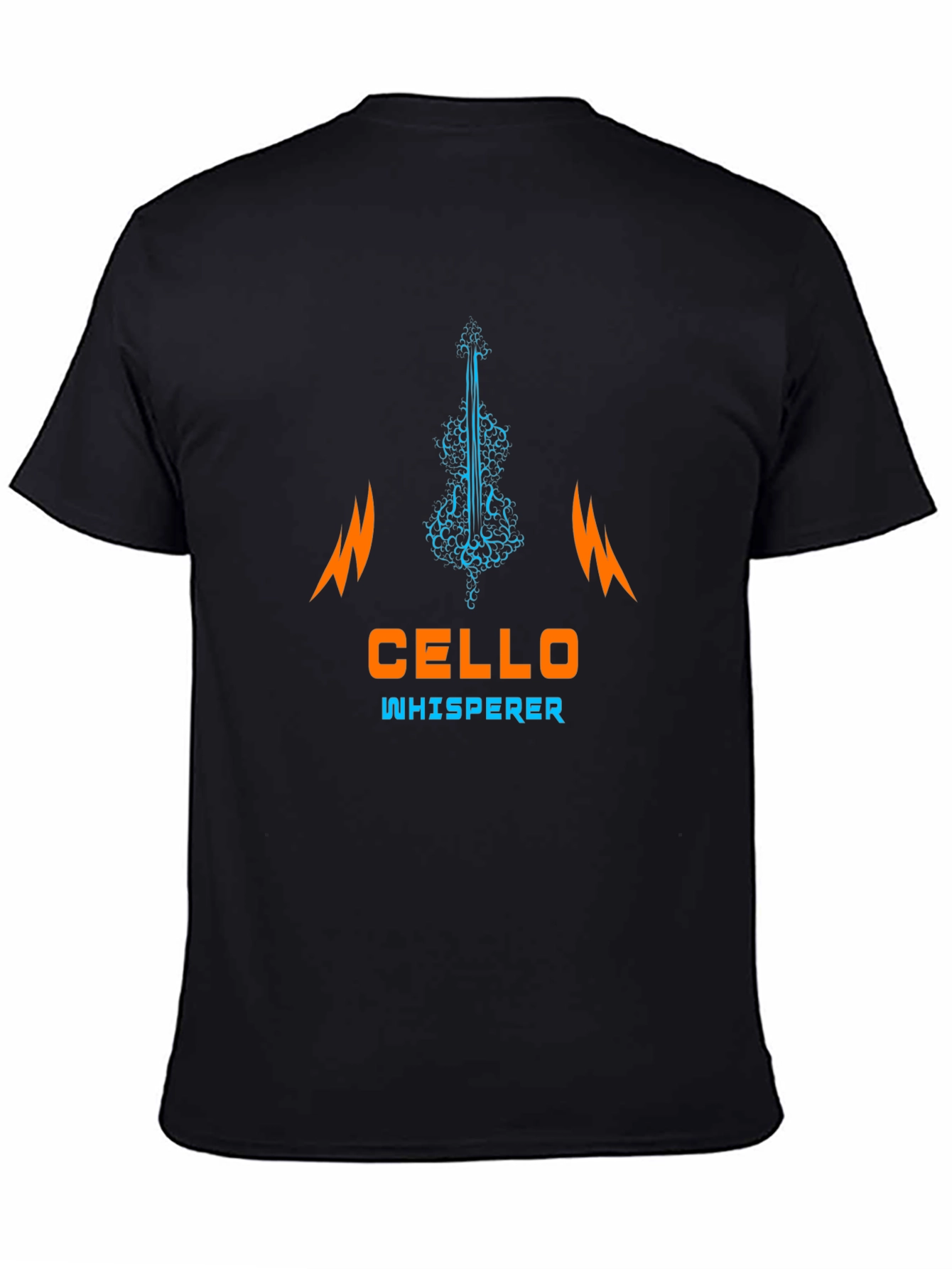 Cello Whisperer Graphic Tee - Music Lover Shirt