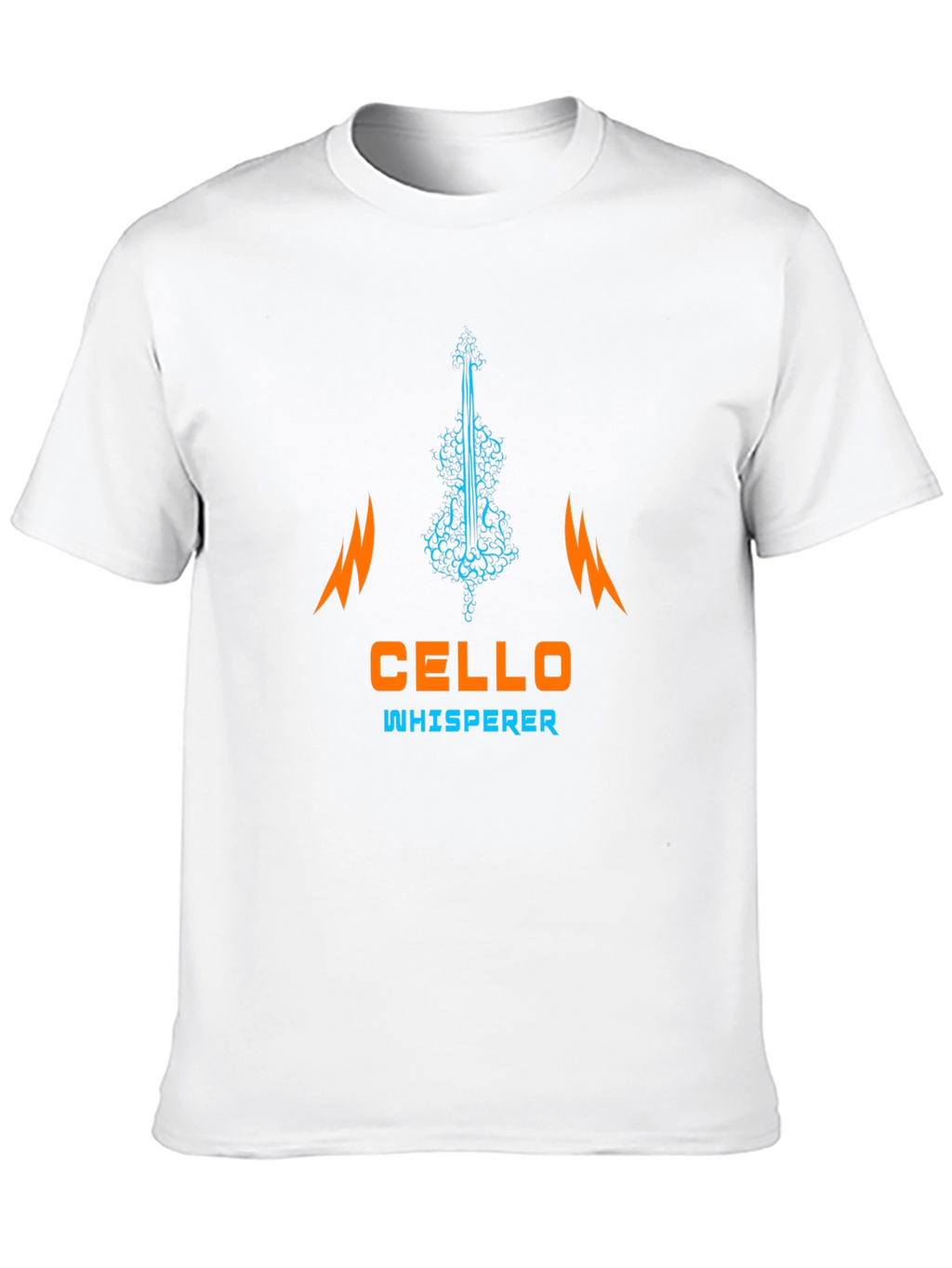 Cello Whisperer Graphic Tee - Music Lover Shirt