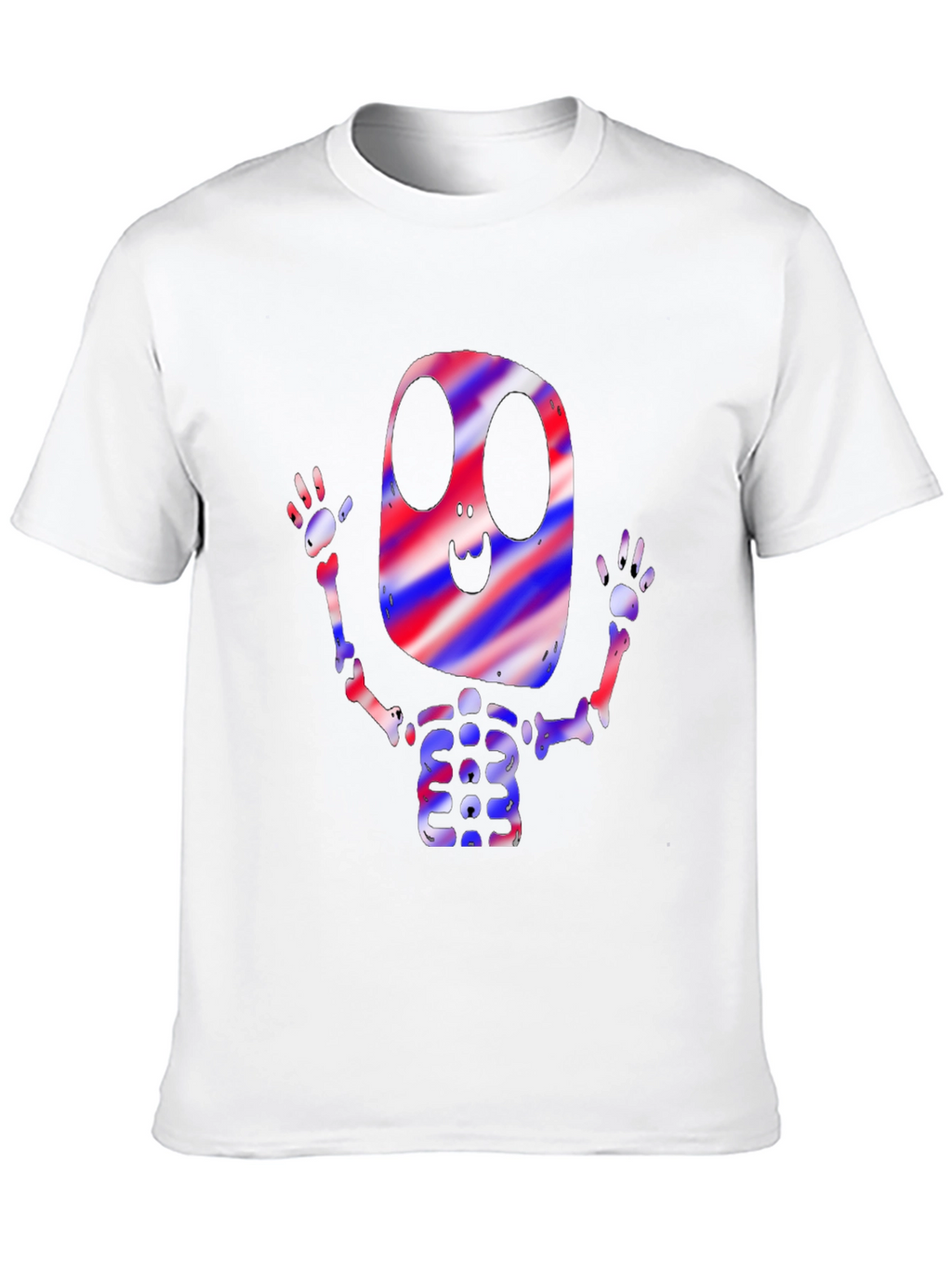 Spooky Skeleton Graphic Tee - Halloween Ready!