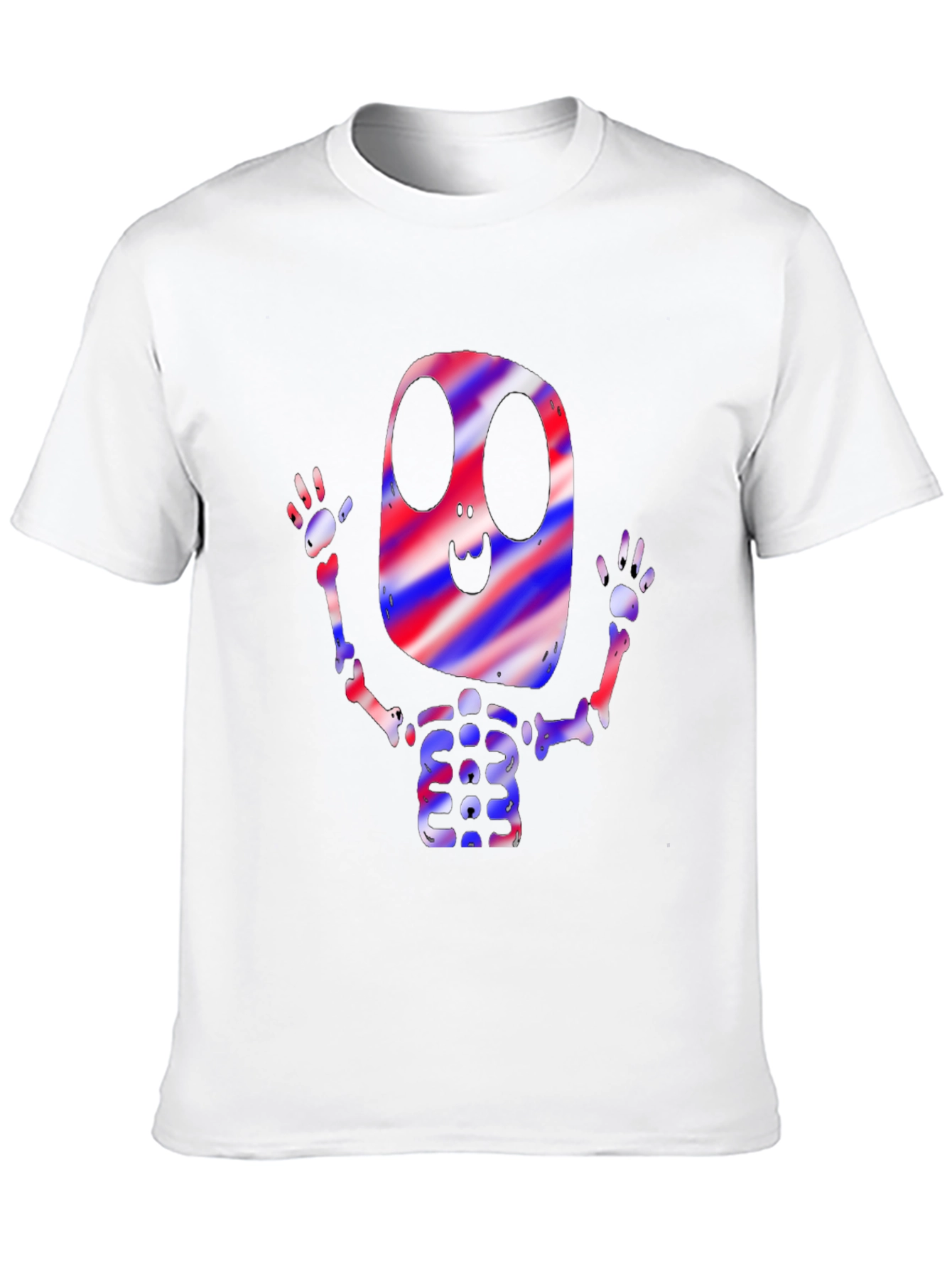 Spooky Skeleton Graphic Tee - Halloween Ready!