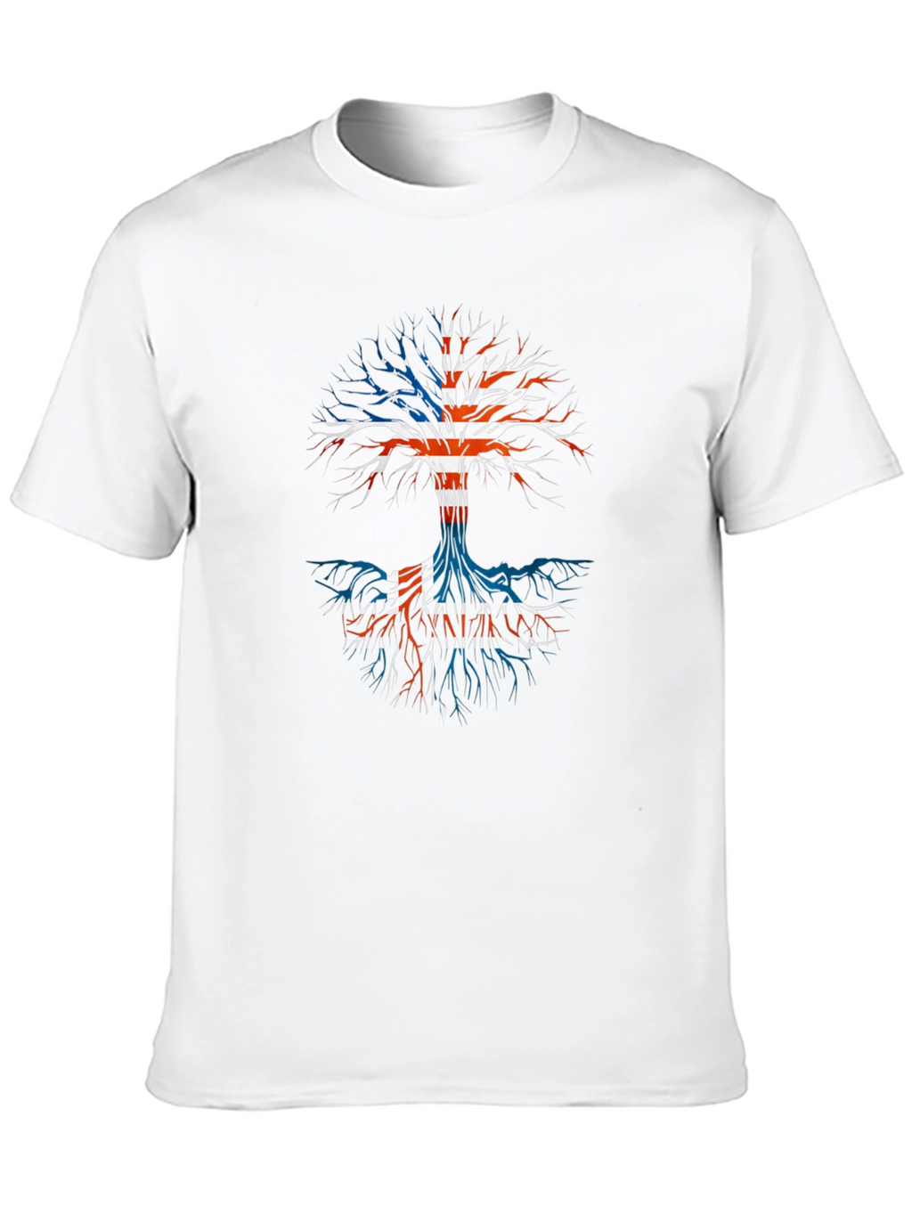 Union Jack Tree Black T-Shirt