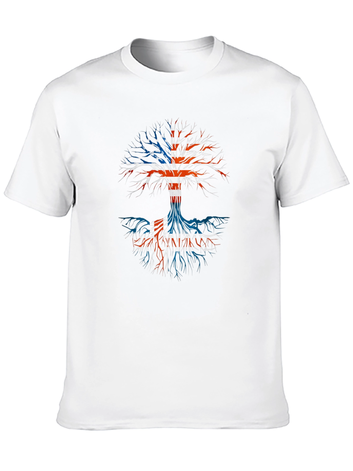 Union Jack Tree Black T-Shirt