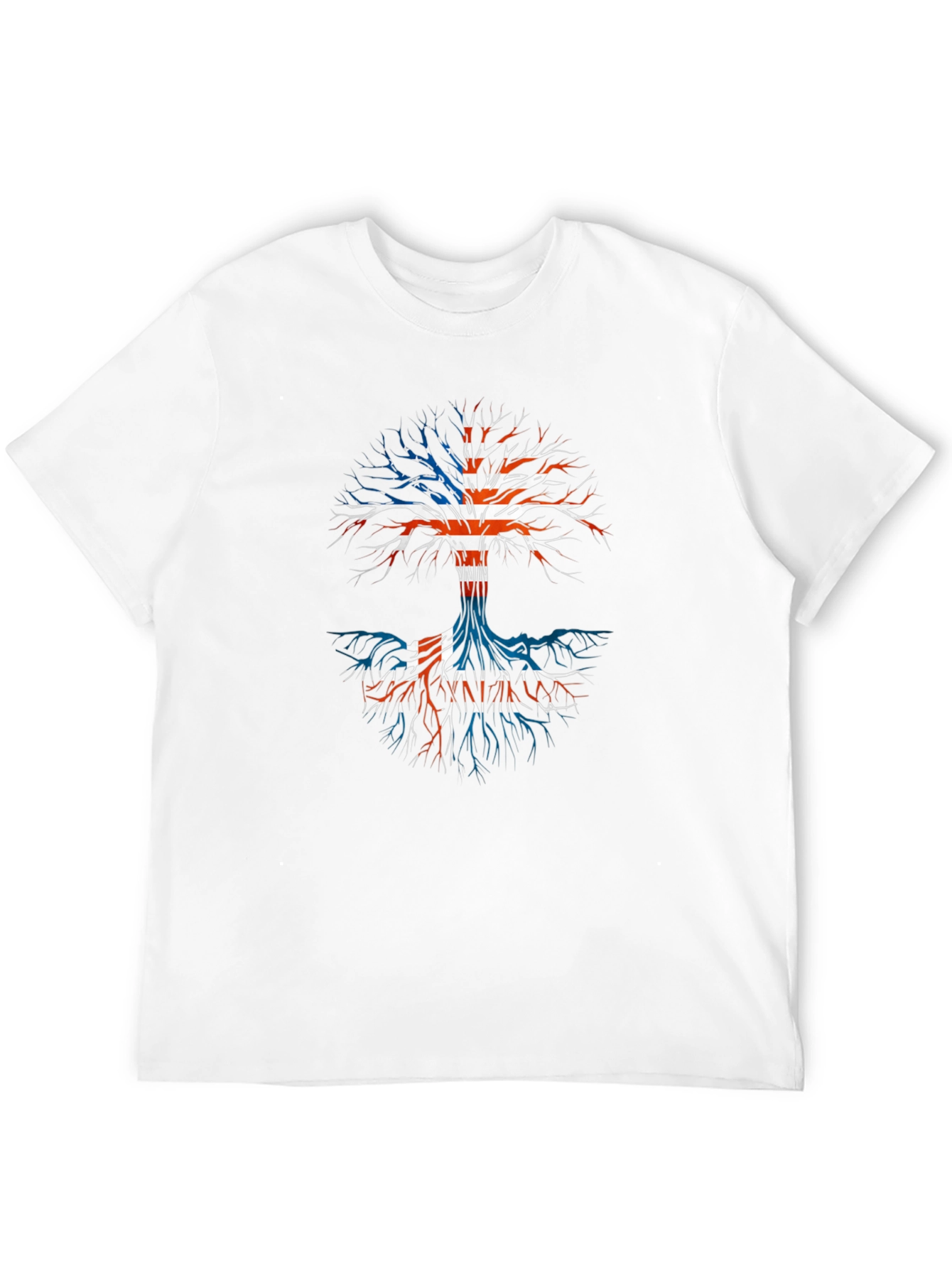 Union Jack Tree Black T-Shirt