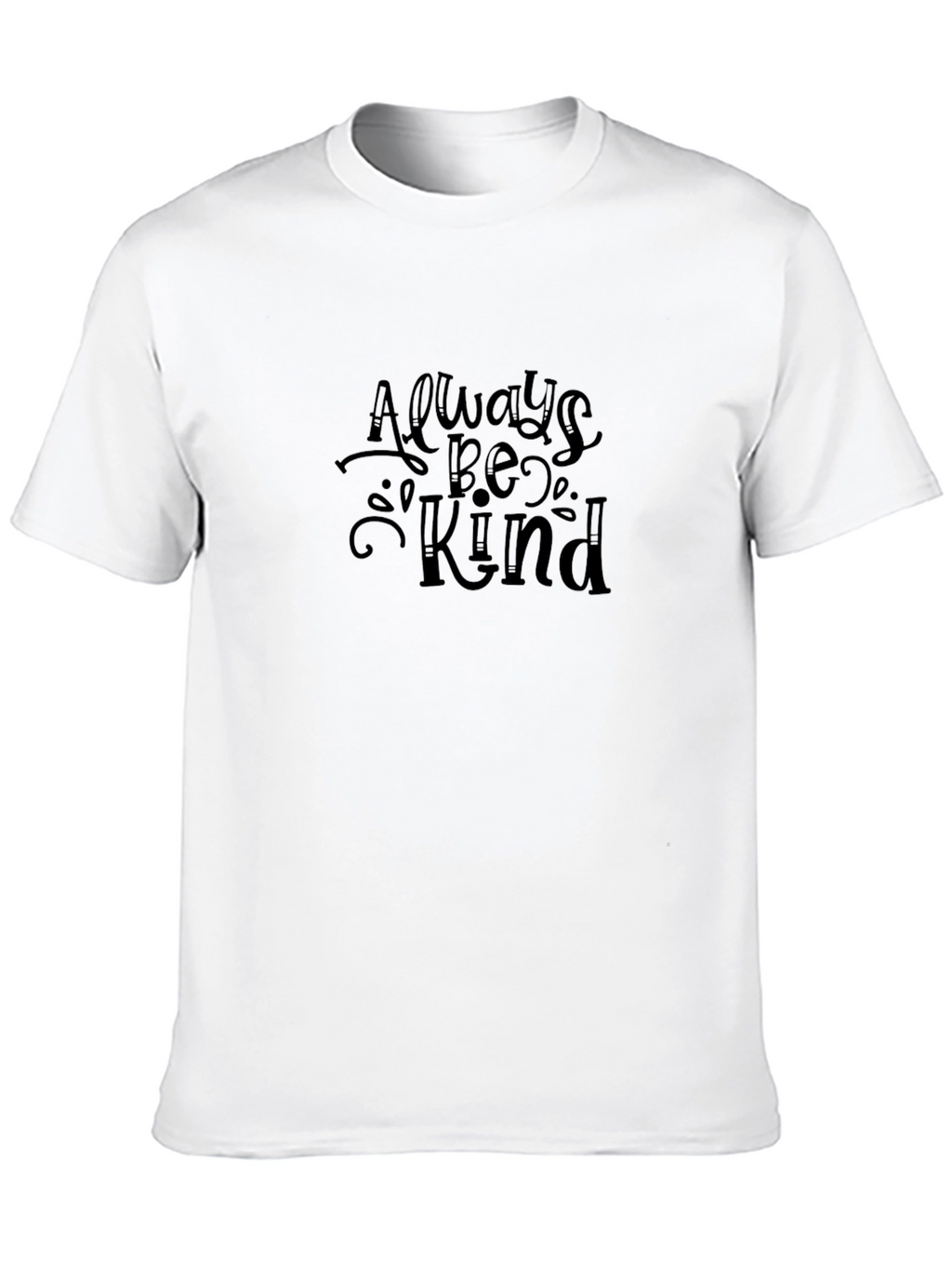Always Be Kind Black Graphic Tee