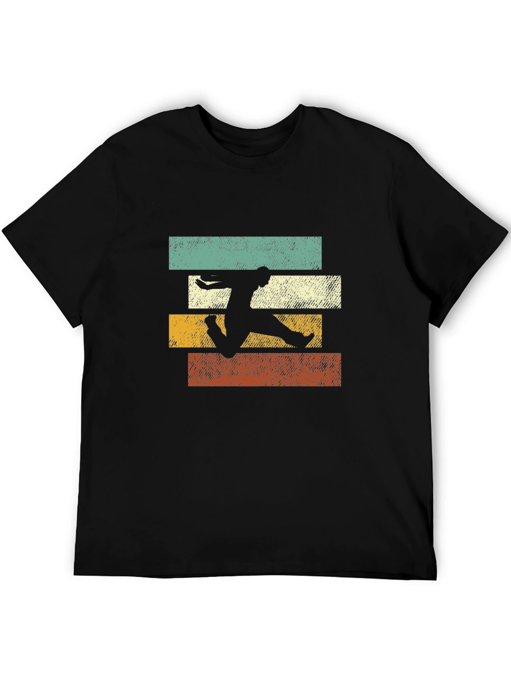 Retro Style Athlete Graphic T-Shirt